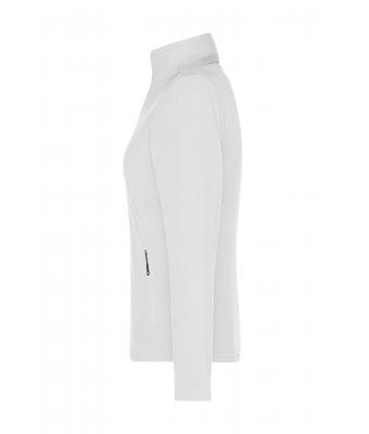 Dames Ladies'  Fleece Jacket Wit 8583