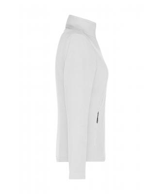 Dames Ladies'  Fleece Jacket Wit 8583