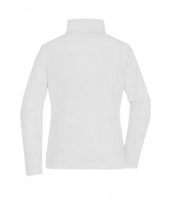 Dames Ladies'  Fleece Jacket Wit 8583