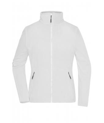 Dames Ladies'  Fleece Jacket Wit 8583