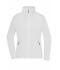 Dames Ladies'  Fleece Jacket Wit 8583