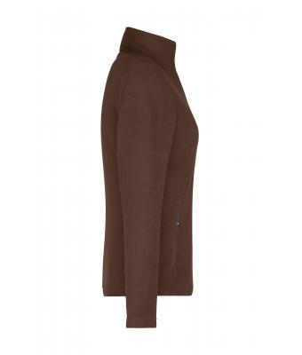 Ladies Ladies' Fleece Jacket Brown 8583