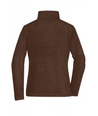 Ladies Ladies' Fleece Jacket Brown 8583