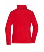 Damen Ladies' Fleece Jacket Red 8583
