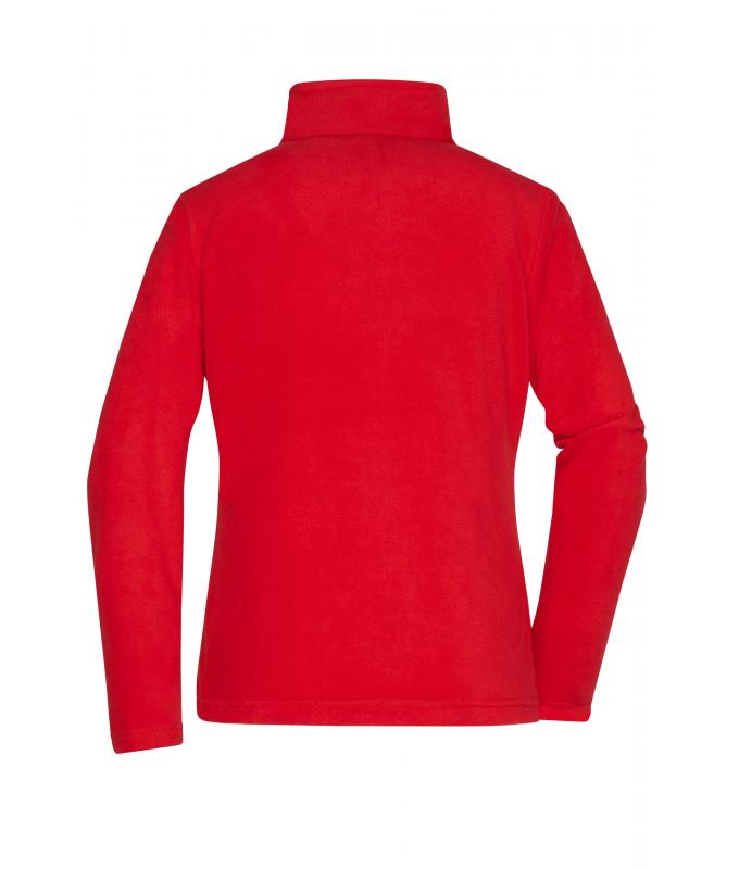 Damen Ladies' Fleece Jacket Red 8583