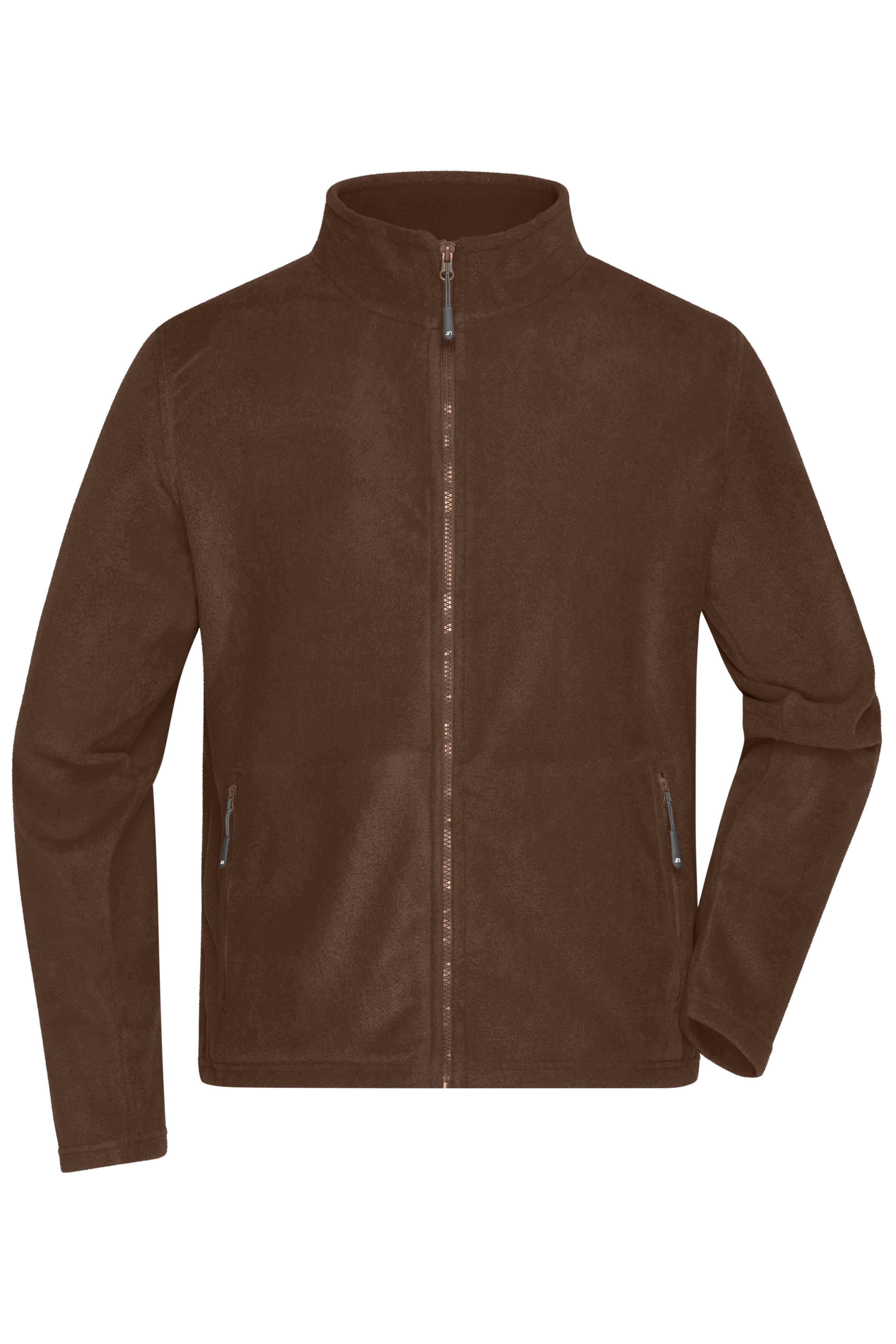 Men Men's Fleece Jacket BrownDaiber