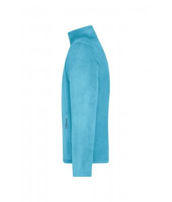 Herren Men's Fleece Jacket Turquoise 8584