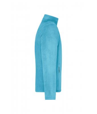 Herren Men's Fleece Jacket Turquoise 8584