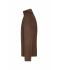 Men Men's Fleece Jacket Brown 8584