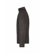 Herren Men's Fleece Jacket Dark-grey 8584