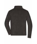 Herren Men's Fleece Jacket Dark-grey 8584