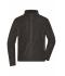Herren Men's Fleece Jacket Dark-grey 8584