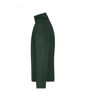 Men Men's Fleece Jacket Dark-green 8584
