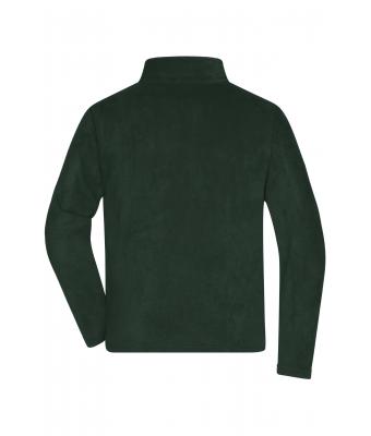 Men Men's Fleece Jacket Dark-green 8584