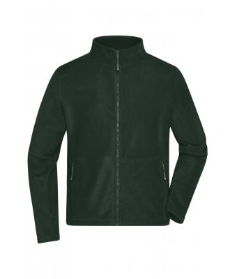 Men Men's Fleece Jacket Dark-green 8584