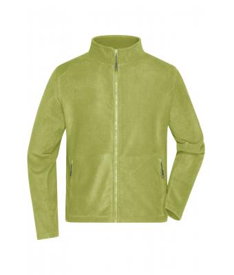 Men Men's Fleece Jacket Lime-green 8584