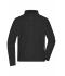 Men Men's Fleece Jacket Black 8584