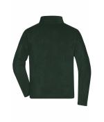 Herren Men's Fleece Jacket Dark-green 8584