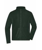Herren Men's Fleece Jacket Dark-green 8584