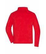 Herren Men's Fleece Jacket Red 8584