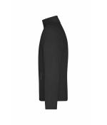 Herren Men's Fleece Jacket Black 8584