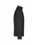 Herren Men's Fleece Jacket Black 8584