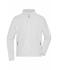 Herren Men's Fleece Jacket White 8584