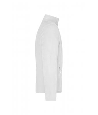 Men Men's Fleece Jacket White 8584