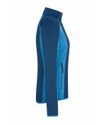 Ladies Ladies' Structure Fleece Jacket Navy/bright-blue 8594