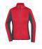 Ladies Ladies' Structure Fleece Jacket Red/carbon 8594