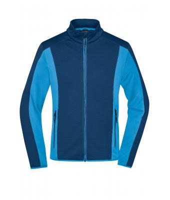 Herren Men's Structure Fleece Jacket Navy/bright-blue 8595