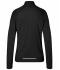 Damen Ladies' Sports  Shirt Half-Zip Black 8598