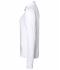 Damen Ladies' Sports  Shirt Half-Zip White 8598