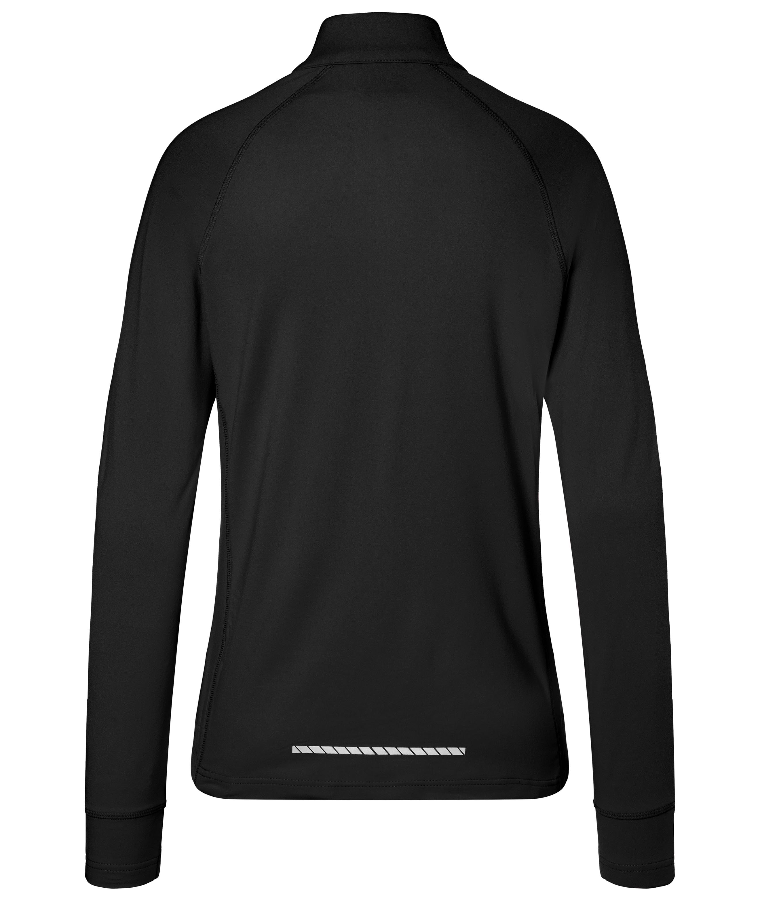 Ladies Ladies' Sports Shirt Halfzip Black-Daiber