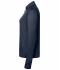 Dames Ladies' Sports  Shirt Halfzip Navy 8598