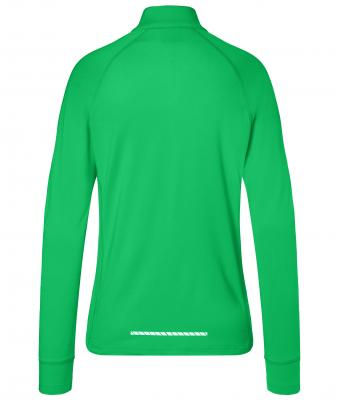 Dames Ladies' Sports  Shirt Halfzip Varengroen 8598