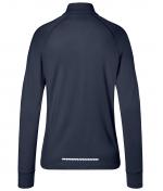 Damen Ladies' Sports Shirt Half-Zip Navy 8598