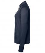 Damen Ladies' Sports Shirt Half-Zip Navy 8598