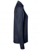 Damen Ladies' Sports Shirt Half-Zip Navy 8598