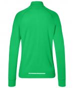 Damen Ladies' Sports Shirt Half-Zip Fern-green 8598