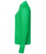 Damen Ladies' Sports Shirt Half-Zip Fern-green 8598