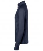 Herren Men's Sports Shirt Half-Zip Navy 8599