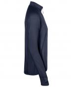 Herren Men's Sports Shirt Half-Zip Navy 8599