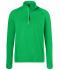 Herren Men's Sports Shirt Half-Zip Fern-green 8599