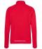 Herren Men's Sports Shirt Half-Zip Red 8599