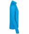 Heren Men's Sports Shirt Halfzip Felblauw 8599