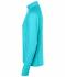 Heren Men's Sports Shirt Halfzip Turquoise 8599