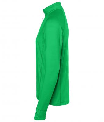 Heren Men's Sports Shirt Halfzip Varengroen 8599