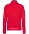 Heren Men's Sports Shirt Halfzip Rood 8599
