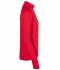 Heren Men's Sports Shirt Halfzip Rood 8599